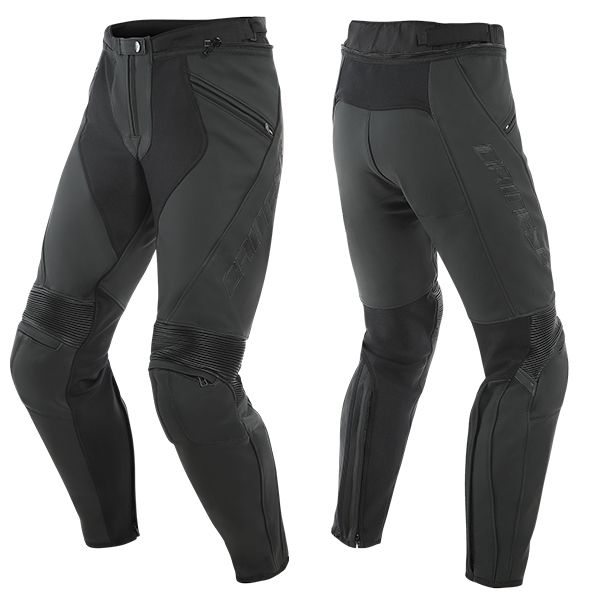 Dainese DAINESE PONY 3 LEATHER HER PANTS 076 BLACK MATT